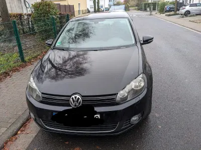 Gebraucht VW Golf VI Highline 122 PS (89 kW) 2009 Schwarz Kleinwagen