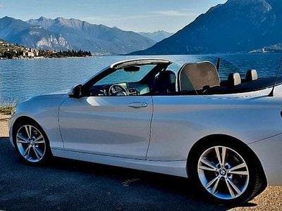 Gebraucht BMW 218 Shadowline 136 PS (100 kW) 2015 Weiß Cabrio
