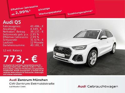 Gebraucht Audi Q5 S-Line 367 PS (269 kW) 2022 Ibisweiß SUV