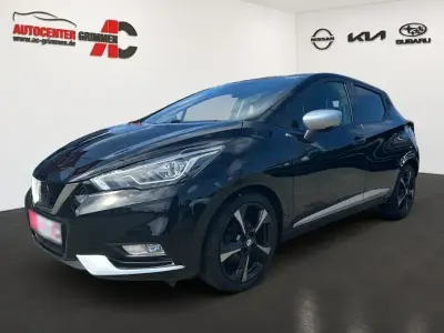 Gebraucht Nissan Micra Tekna 90 PS (66 kW) 2017 Schwarz Kleinwagen