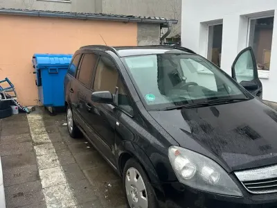 Gebraucht Opel Zafira 2006 Schwarz Van / Kleinbus