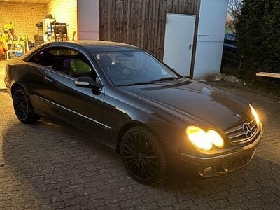 Usata Mercedes CLK220 Elegance 150 CV (110 kW) 2007 Nero Coupé