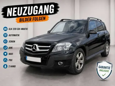 Gebraucht Mercedes GLK220 170 PS (125 kW) 2009 Schwarz SUV