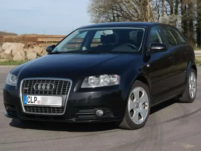 Gebraucht Audi A3 S-Line 105 PS (77 kW) 2007 Schwarz Kleinwagen