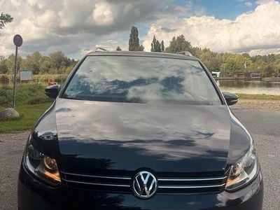 Gebraucht VW Touran Highline 105 PS (77 kW) 2011 Schwarz Van / Kleinbus