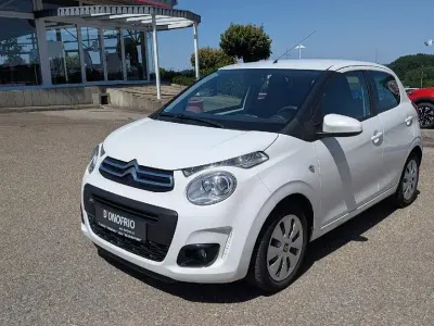 Gebraucht Citroën C1 Feel 82 PS (60 kW) 2015 Weiß Kleinwagen
