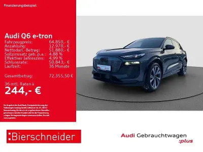 Brugt Audi Q6 e-tron S-Line 225 kW (306 HK) 2025 Grå SUV