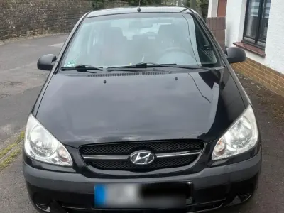 Gebraucht Hyundai Getz 67 PS (49 kW) 2008 Schwarz Kleinwagen