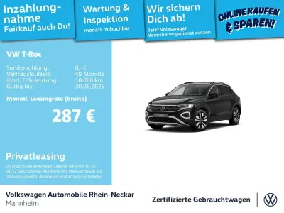 Usata VW T-Roc Goal 150 CV (110 kW) 2025 Nero SUV