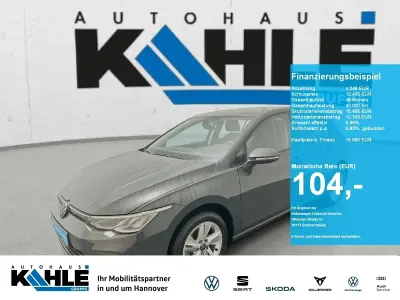 Brugt VW Golf VIII Life 110 HK (80 kW) 2022 Grå Sedan