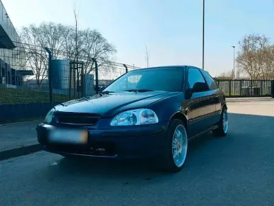 Gebraucht Honda Civic 90 PS (66 kW) 1996 Violet Coupé