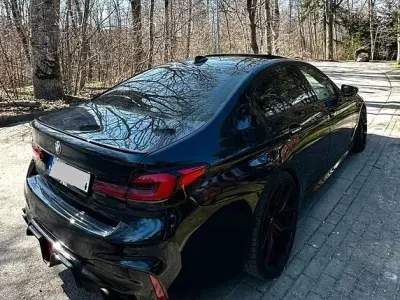 Brugt BMW M550 Sport Line 625 HK (459 kW) 2018 Blå Sedan