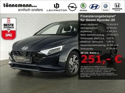 Nuova Hyundai i20 Trend 101 CV (74 kW) 2025 Grigio Utilitaria