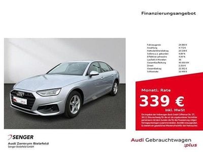 Gebraucht Audi A4 Business 136 PS (100 kW) 2021 Florettsilber Limousine