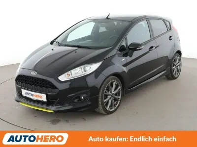 Usata Ford Fiesta ST-Line 125 CV (91 kW) 2016 Nero Utilitaria