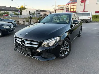 Brugt Mercedes C200 Avantgarde 136 HK (100 kW) 2015 Sort Sedan