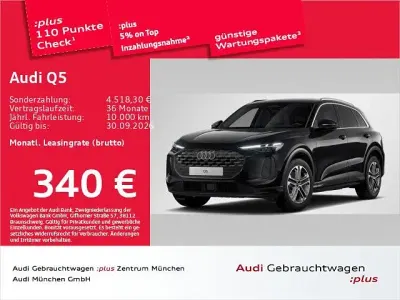 Gebraucht Audi Q5 204 PS (150 kW) 2025 Mythosschwarz metallic SUV
