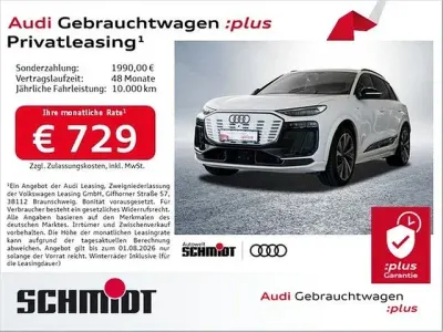 Gebraucht Audi Q6 e-tron S-Line 225 kW (306 PS) 2025 Gletscherweiß metallic SUV
