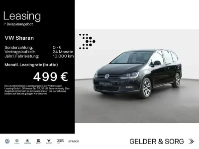 Usata VW Sharan Comfortline 150 CV (110 kW) 2020 Nero Monovolume