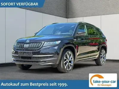 Gebraucht Skoda Kodiaq SportLine 190 PS (139 kW) 2020 (schwarzmagic perleffekt) SUV