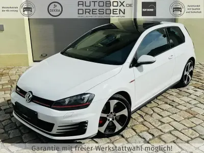 Gebraucht VW Golf VII GTI 230 PS (169 kW) 2013 Pure white Limousine