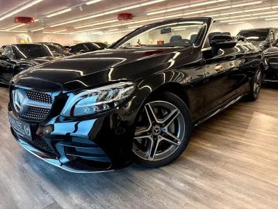 Gebraucht Mercedes C300 AMG 258 PS (189 kW) 2018 Schwarz Cabrio