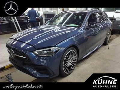 Gebraucht Mercedes C220 Premium 197 PS (144 kW) 2024 Blau, Kombi