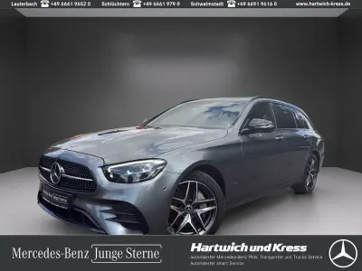 Gebraucht Mercedes E220 AMG line 200 PS (147 kW) 2023 Selenitgrau  lack Kombi