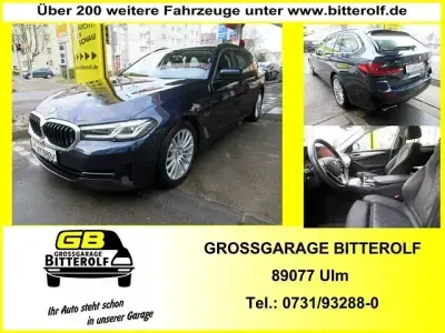 Usata BMW 530e Sport Line 292 CV (214 kW) 2022 Blu Station wagon