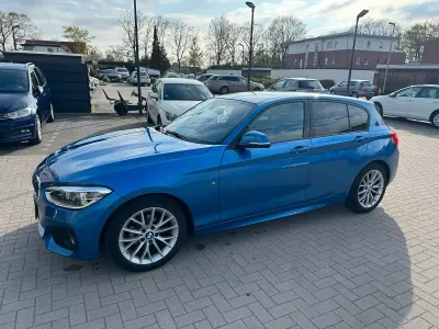 Gebraucht BMW 118 M Sport 150 PS (110 kW) 2017 Blau Kleinwagen