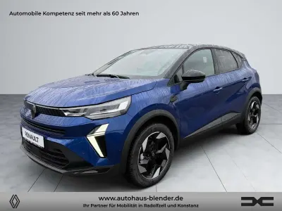 Neu Renault Captur Techno 91 PS (66 kW) 2026 Ironblau metallic, black pear SUV