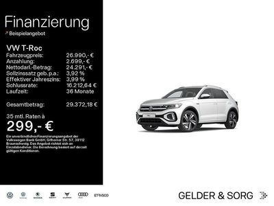 Gebraucht VW T-Roc R-line 150 PS (110 kW) 2023 Pure white SUV