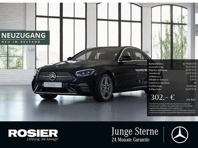 Gebraucht Mercedes E300 AMG line 306 PS (225 kW) 2022 Schwarz Limousine