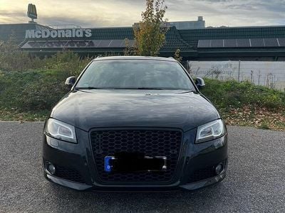 Usata Audi A3 Sportback S-Line 160 CV (117 kW) 2009 Nero Utilitaria