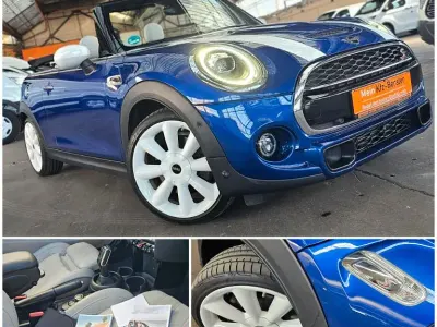 Gebraucht Mini Cooper S Cabriolet Chili 178 PS (130 kW) 2021 Starlight blue metallic Cabrio