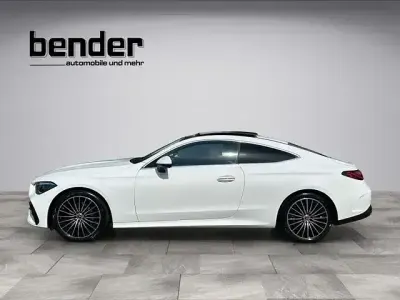 Gebraucht Mercedes CLE200 AMG 204 PS (150 kW) 2024 Unilack polarweiß uni Coupé