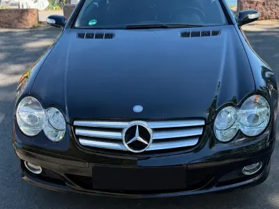 Gebraucht Mercedes SL500 388 PS (285 kW) 2007 Schwarz Cabrio