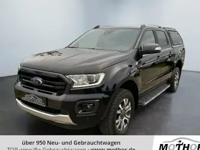 Brugt Ford Ranger Wildtrack 212 HK (155 kW) 2023 Sort Pickup / Ladvogn
