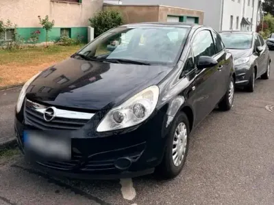 Gebraucht Opel Corsa 60 PS (44 kW) 2010 Schwarz Kleinwagen