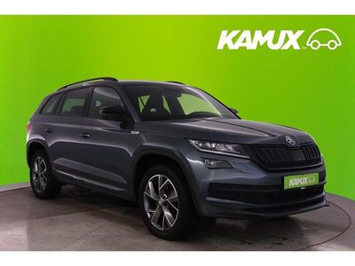 Grau Gebraucht 2018 Skoda Kodiaq SportLine SUV | 27.900 € (Fairer Preis)