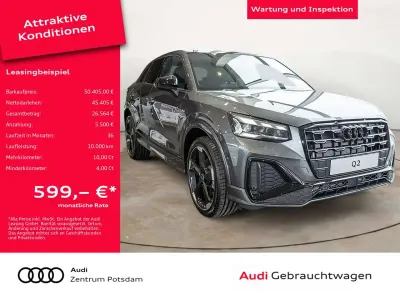 Brugt Audi Q2 S-Line 150 HK (110 kW) 2026 Grå SUV