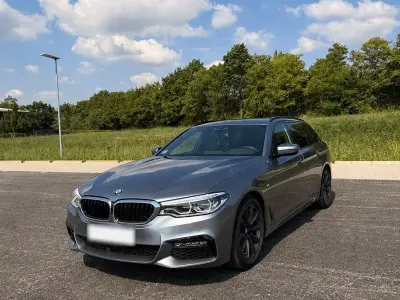 Gebraucht BMW 520 M Sport 190 PS (139 kW) 2017 Blau Kombi