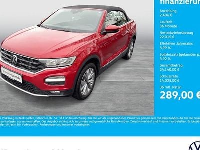 Gebraucht VW T-Roc Style 150 PS (110 kW) 2022 Rot SUV