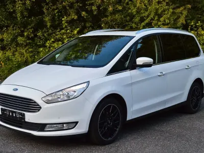 Gebraucht Ford Galaxy Titanium 179 PS (131 kW) 2018 Weiß Van / Kleinbus