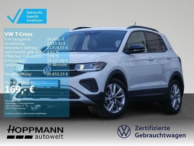 Gebraucht VW T-Cross Goal 116 PS (85 kW) 2025 Weiß SUV