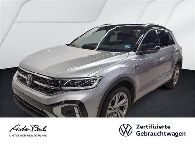 Pyritsilber metallic/schwarz Gebraucht 2025 VW T-Roc R-line SUV | 29.540 € (Guter Preis)