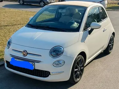 Gebraucht Fiat 500C Lounge 86 PS (63 kW) 2016 Weiß Cabrio