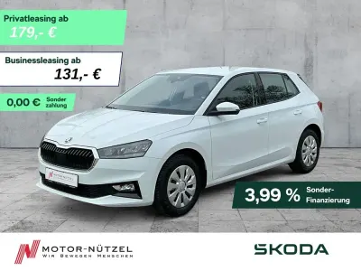 Gebraucht Skoda Fabia Essence 95 PS (69 kW) 2025 Moonweiss metallic Kleinwagen