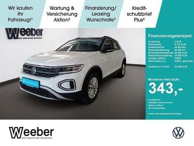 Gebraucht VW T-Roc Life 150 PS (110 kW) 2022 Pure white SUV