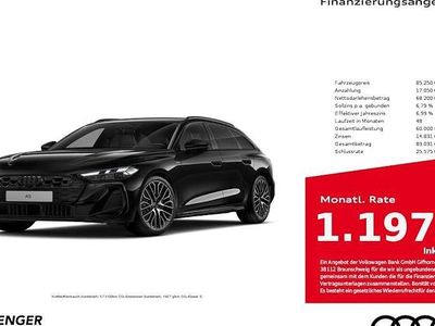Neu Audi A5 Ambiente 204 PS (150 kW) 2026 Schwarz Kombi
